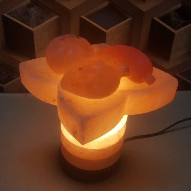 himalayan fruit tray lamp